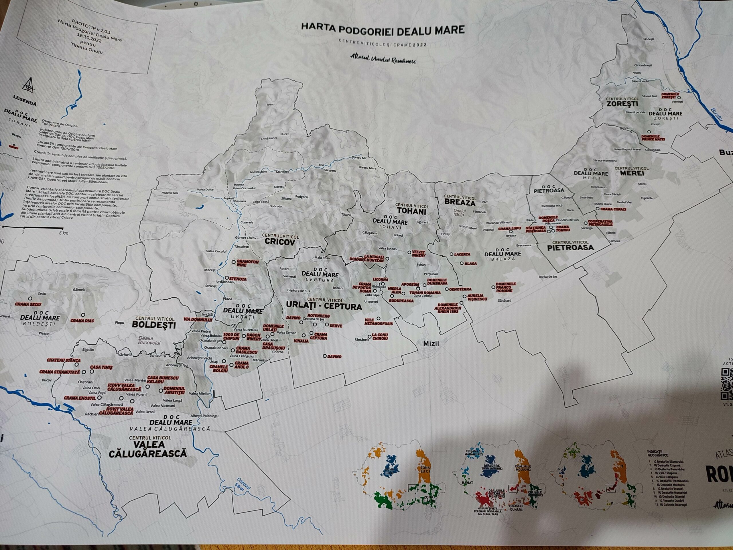 Atlasul vinului românesc – un proiect de excepție